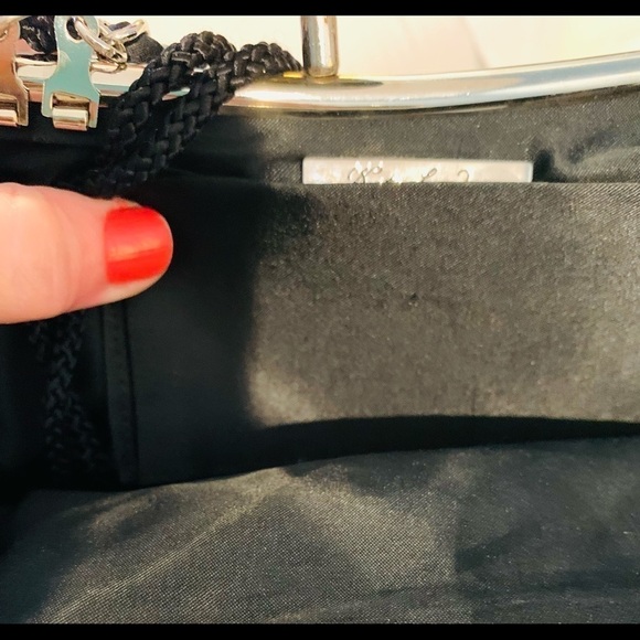 👜🎉HostPick🎉👜Kate Landry, Black Clutch, Lovely! - Picture 8 of 9